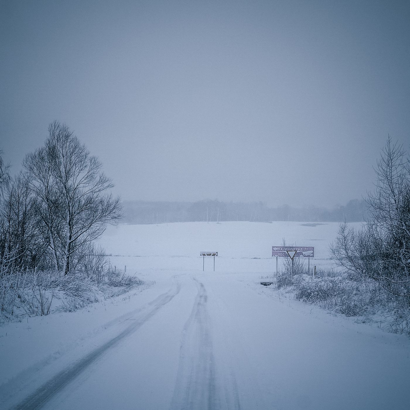 Winterdienst – illustrative Stockfotografie